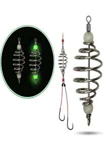 5 Sets/board 10pcs Fishing Hooks For Outdoor Fishing - Army Green - View 3