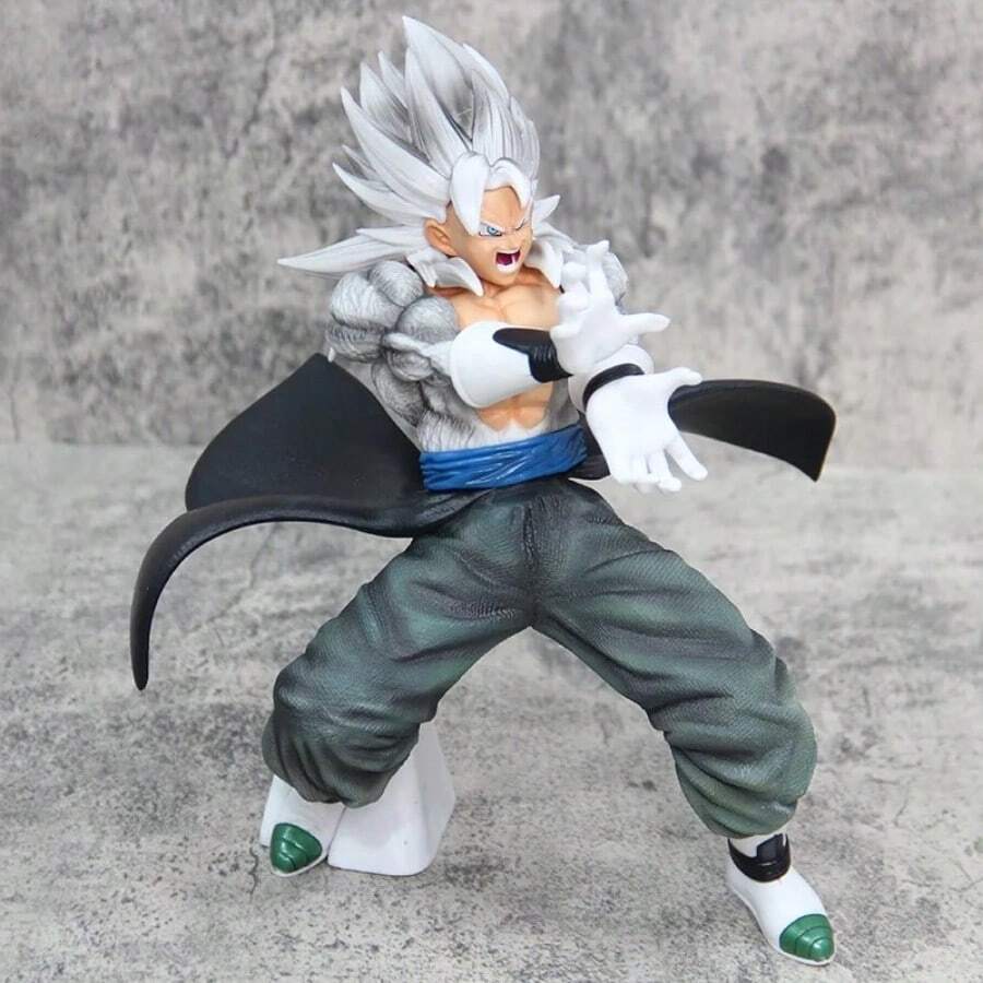 Goku龍珠動作雕像收藏玩具約25厘米 - 白色 - 查看 1