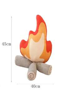 Cành Cây Lửa mừng Đồ chơi sang trọng Bộ Bao gồm Ngọn lửa , Hình ngọn lửa Gối , Creative Mềm mại Đạo cụ Búp bê - Nhiều màu - Xem 2