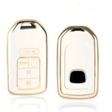 Carcasa De Llave Para Honda Accord Civic Crv Pilot Odyssey - Blanco - Ver 1