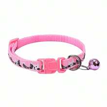 6 件裝隨機顏色可調式貓狗布項圈 - 彩色 - 查看 5