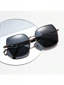 1副女士新款多色时尚眼镜简约大框眼镜女士时尚偏光眼镜户外旅行