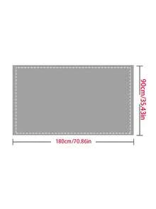 1條孔雀羽毛圖案圍巾,仿真絲緞披巾,防曬圍巾和沙灘遮罩 - 綠色 - 查看 2
