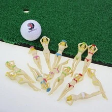 1pc 75mm 6pcs/Pack Golf Tees With Sexy Bikini Model Design, Personalized Ball Holder In Multiple Colors - Red - View 5