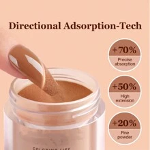 Gelhr 11件套浸泡式指甲套裝,4種顏色裸紅紫貼膜棕色中性浸泡指甲套裝,含底膜液、指甲工具,基本的浸泡指甲套裝,不需要光線,省時diy美甲 - 棕色 - 查看 7