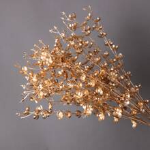 Artificial Plum Blossom - Gold - View 4