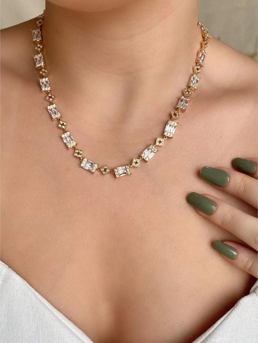 Chokers - 金色 - 查看 1