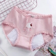 Bragas Calzones Menstruales Antiderrames Antifugas - Multicolor - Ver 3