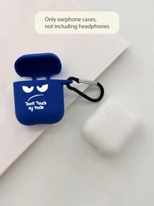 哑光表情印花耳机盒（一体式耳机盒）兼容 保护套 - 彩色 - 查看 2