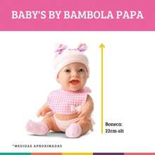 Muñeca Bebé Babys De Bambola Papá Con Accesorios Bambola - Beis - Ver 3
