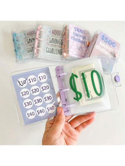 貯金箱付きノート お金貯める マネージメント 手帳 ダイアリー お金