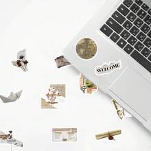 50 Piezas Pegatinas De Diario Roto - Multicolor - Ver 2