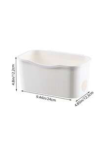 1 Puerta Del Gabinete De Cocina, Estante De Almacenamiento Al Lado De La Cama Para Dormitorio De Estudiante, Cesta De Almacenamiento Al Lado De La Cama, Caja De Almacenamiento Colgante Para Litera, Conjunto Para Escritorio De Estudiante - Blanco - Ver 7