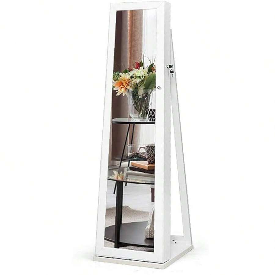 Jewelry Cabinet - White - View 1