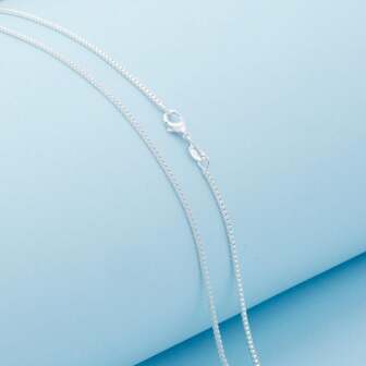 16-30" 1pc*2mm Jewelry Silvery Plated Box/Frgio/Rolo/Water Link Chain Necklace