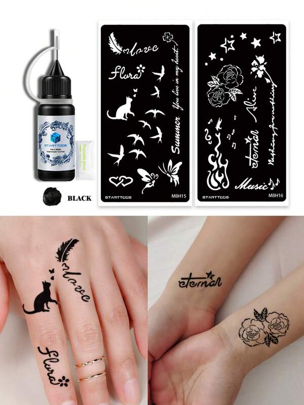 Search temporary+tattoo+ink+bottle SHEIN ASIA