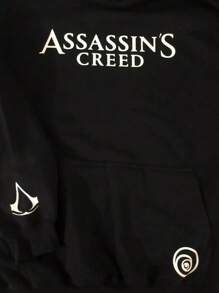 Sudadera Assassins Creed Valhalla Unisex con capucha y bolsas - Negro - Ver 6