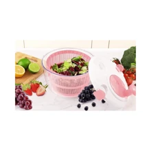 Centrifugadora de Ensaladas Grande, ESCURRIDORES PARA FRUTAS Y VERDURAS - Verde - Ver 3