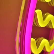 1個手工製作的糖果牆壁led霓虹招牌,適用於派對俱樂部酒吧房間糖果店裝飾,新年生日禮物巴拿芬節