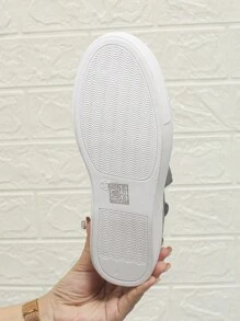 Nuove Scarpe Grigie Da Donna Senza Stringhe (modello A Stivaletto) Altezza Media, Scarpe Casual Da Indossare In Autunno E Inverno