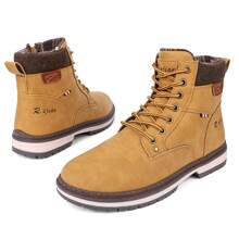 2024新款男士冬季高筒保暖登山鞋工作鞋靴子情侶登山靴