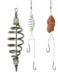 5 Sets/board 10pcs Fishing Hooks For Outdoor Fishing - Army Green - View 4