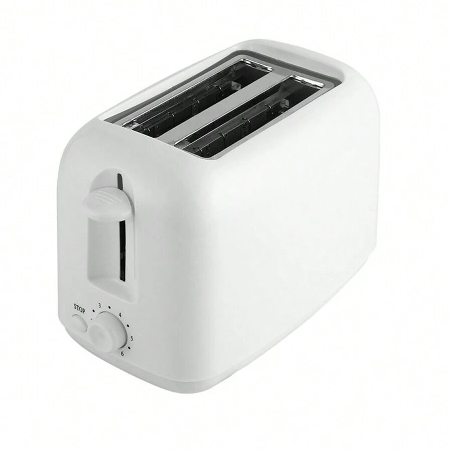 1 件 Sokany 插入式 700w 家用烤面包机，带自动面包弹出功能 Hjt-022 800w 高功率 6 级选择旋钮 操作简便 不锈钢烘焙材料 自动停止功能 省时均匀加热材料 隔热手柄 时尚机身 不锈钢搁架 - 白色 - 查看 1