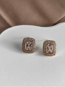Stud Earrings - 金色 - 查看 6