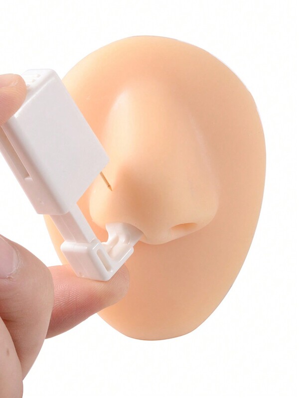 1pc Unisex Ear Piercing Gun Kit With Disposable Sterilized Ear Stud