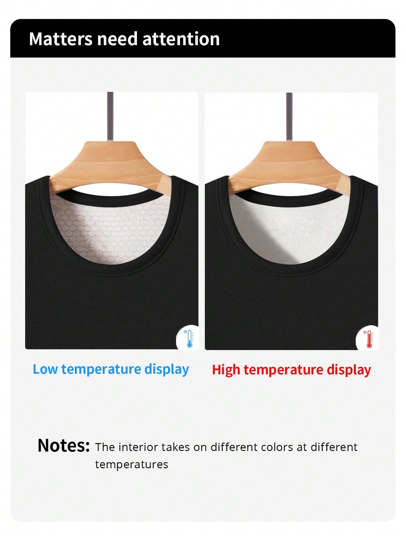 بيجاما شتوية داخلية حرارية من قطعتين للرجال