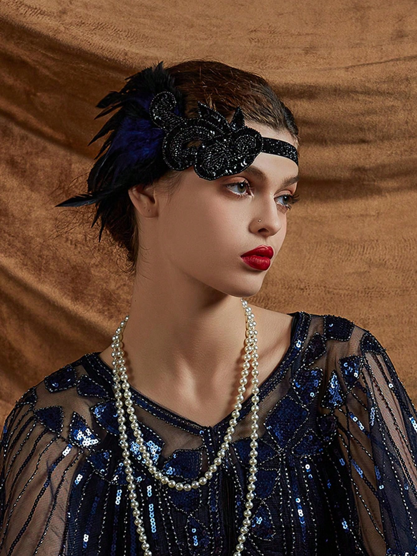 roaring 20s women's headpiece