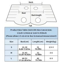 1pc Breathable Cat Spay Neuter Surgery Recovery Suit Kitten Weaning Clothes - Blue - View 6