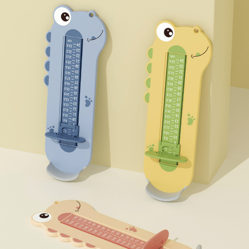 Children's Shoefitting Device Cartoon Foot Measuring Tool For Home Use