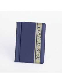 10頁專用專輯,120個收納槽：收藏家的完美禮物！（不包括）（藍色） - 藍色 - 查看 2