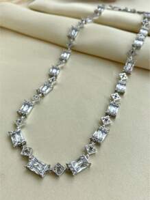 Chokers - 銀色 - 查看 7