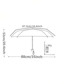 1 chiếc ô cầm tay chắc chắn - Hồng - Xem 5