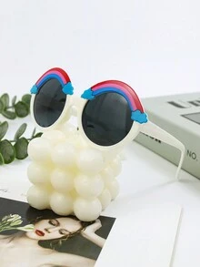 2pcs Cloud Sunglasses & Sunglasses - Apricot - View 3