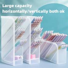 1 Pieza Organizador De Escritorio Multifuncional, Simple Y Durable Con Varias Opciones De Color - Negro - Ver 6