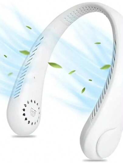 Ventilador De Pescoço Portátil Sem Folha Usb Colodida