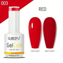 15ml Large Capacity Nail Gel Varnish. 120 Colors Available. Top Cover Included. Suitable For Nail Salon. 2024 Latest Fashion Nail Gel Varnish. - Red - View 2