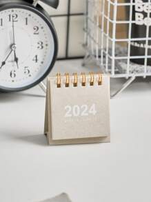 1 件簡單 2024 年迷你台歷 - 灰色 - 查看 2