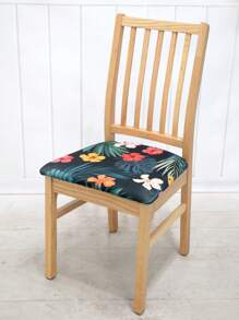 1/4/6 chiếc Vỏ đệm ghế in, Vỏ bảo vệ đệm ghế bằng sợi polyester đàn hồi, Thích hợp cho phòng khách, phòng ăn, khách sạn - Nhiều màu - Xem 1
