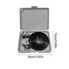 13 In 1 Mini Screwdriver Set With Ratchet, Double Headed & 4 Tips. Adjustable & Ergonomic Industrial Grade Tool - Black - View 4