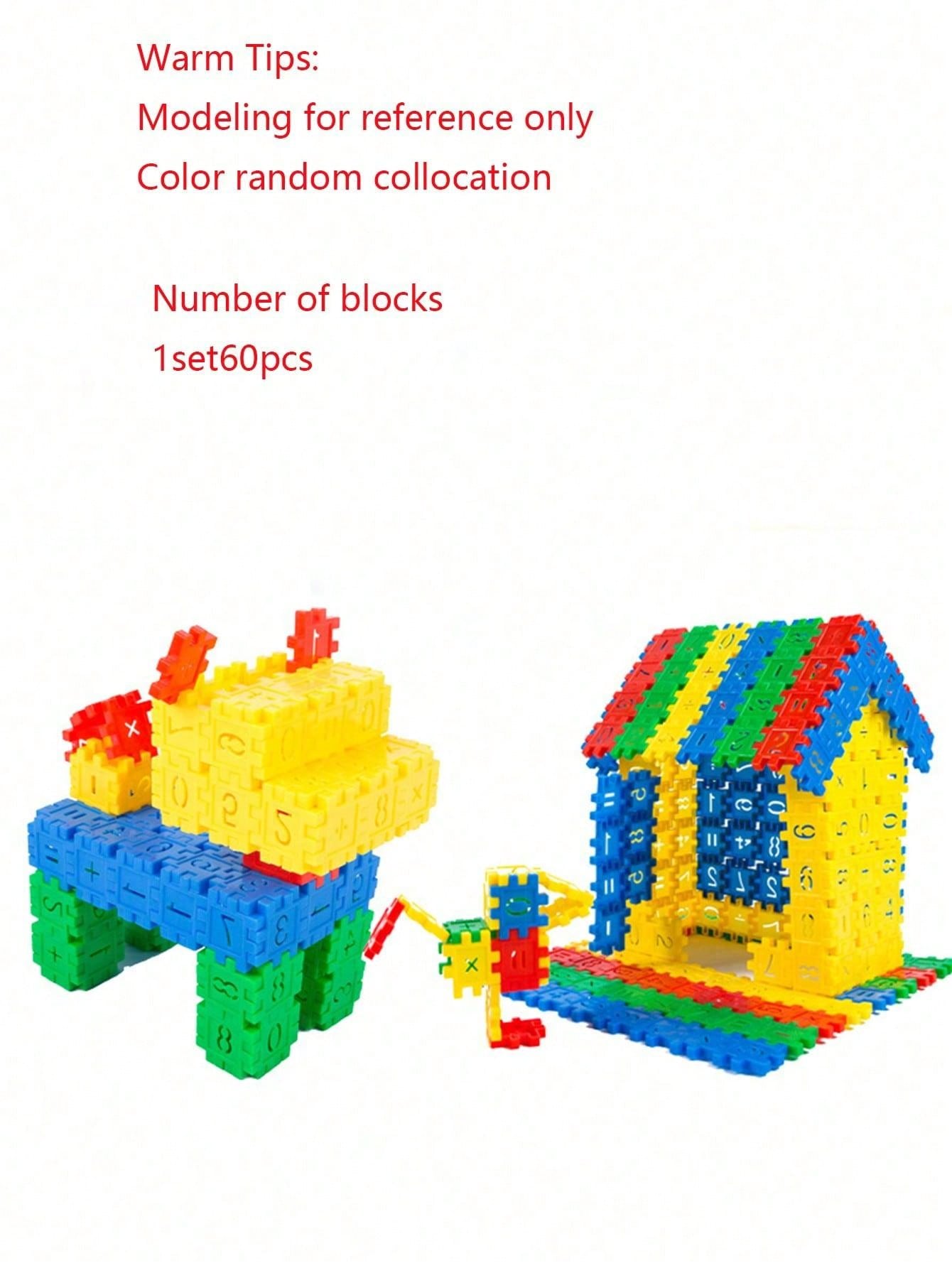 Number Building Block Puzzle Educational Toy SHEIN USA