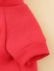 2023 Christmas Edition Red Hooded Sweatshirt - Red - View 9