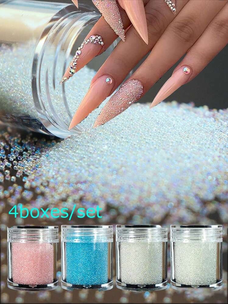 ピクシーネイル チップ 10個セット シルバー装飾