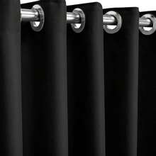 Admirar Blackout Curtains & Shades - Black - View 1