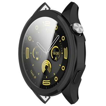 1 pieza Carcasa protectora de cobertura completa de TPU chapada para reloj Huawei Watch GT4 41mm / GT4 46mm / GT3 42mm / GT3 46mm / GT2 42mm / GT2 46mm / Watch 4 / 4 Pro / 3 / 3 Pro como regalo para estudiantes que regresan a la escuela