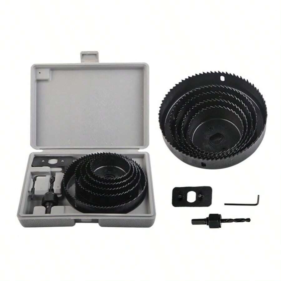 13 In 1 Mini Screwdriver Set With Ratchet, Double Headed & 4 Tips. Adjustable & Ergonomic Industrial Grade Tool - Black - View 1