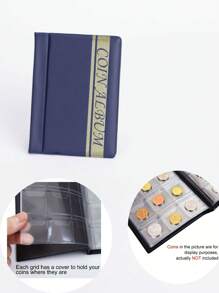 10頁專用專輯,120個收納槽：收藏家的完美禮物！（不包括）（藍色） - 藍色 - 查看 4